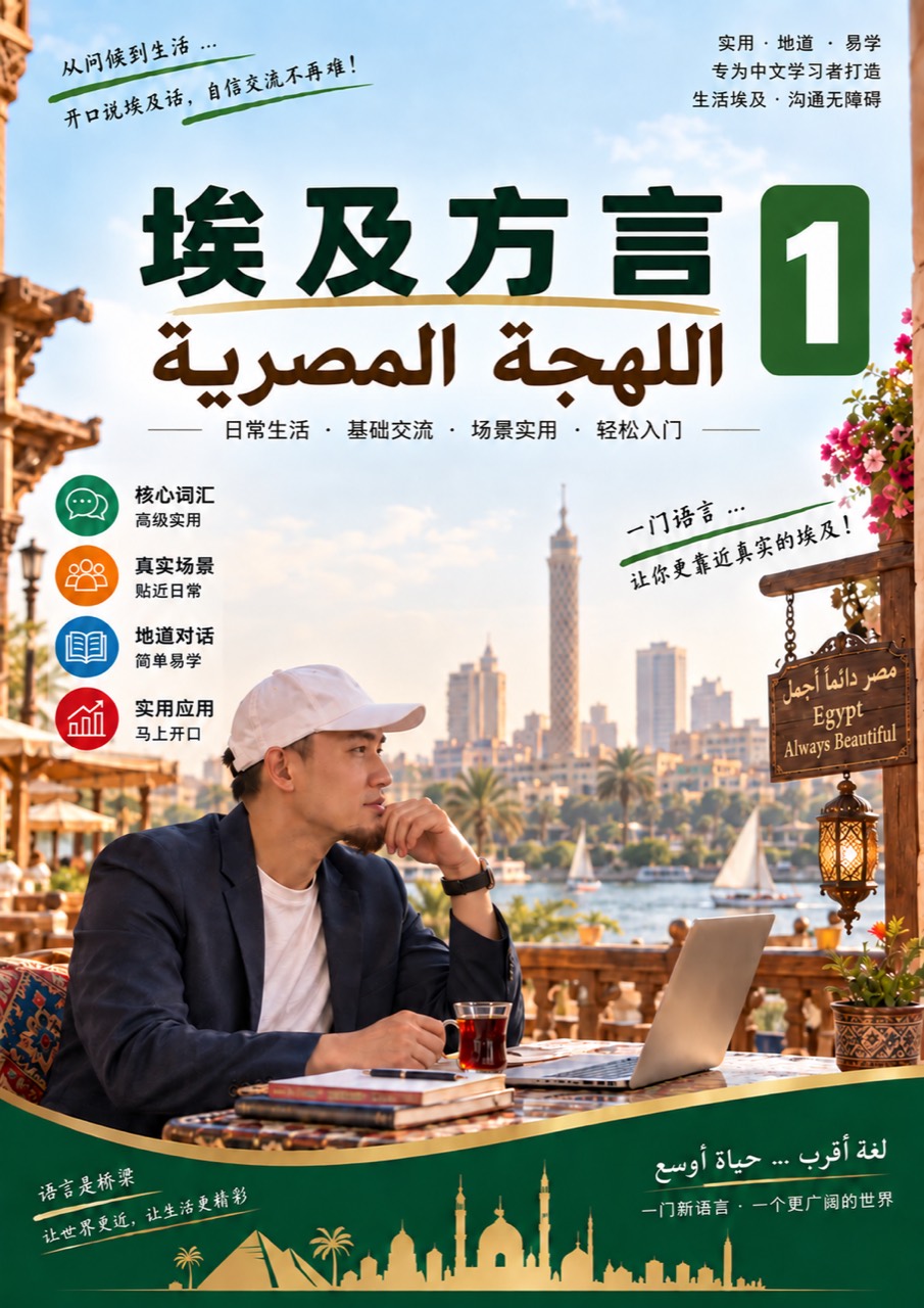 《实用埃及方言·第一册》封面
